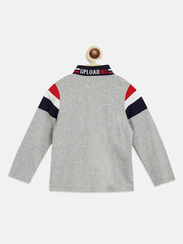 Polo T-Shirts With Striped Pattern image number null